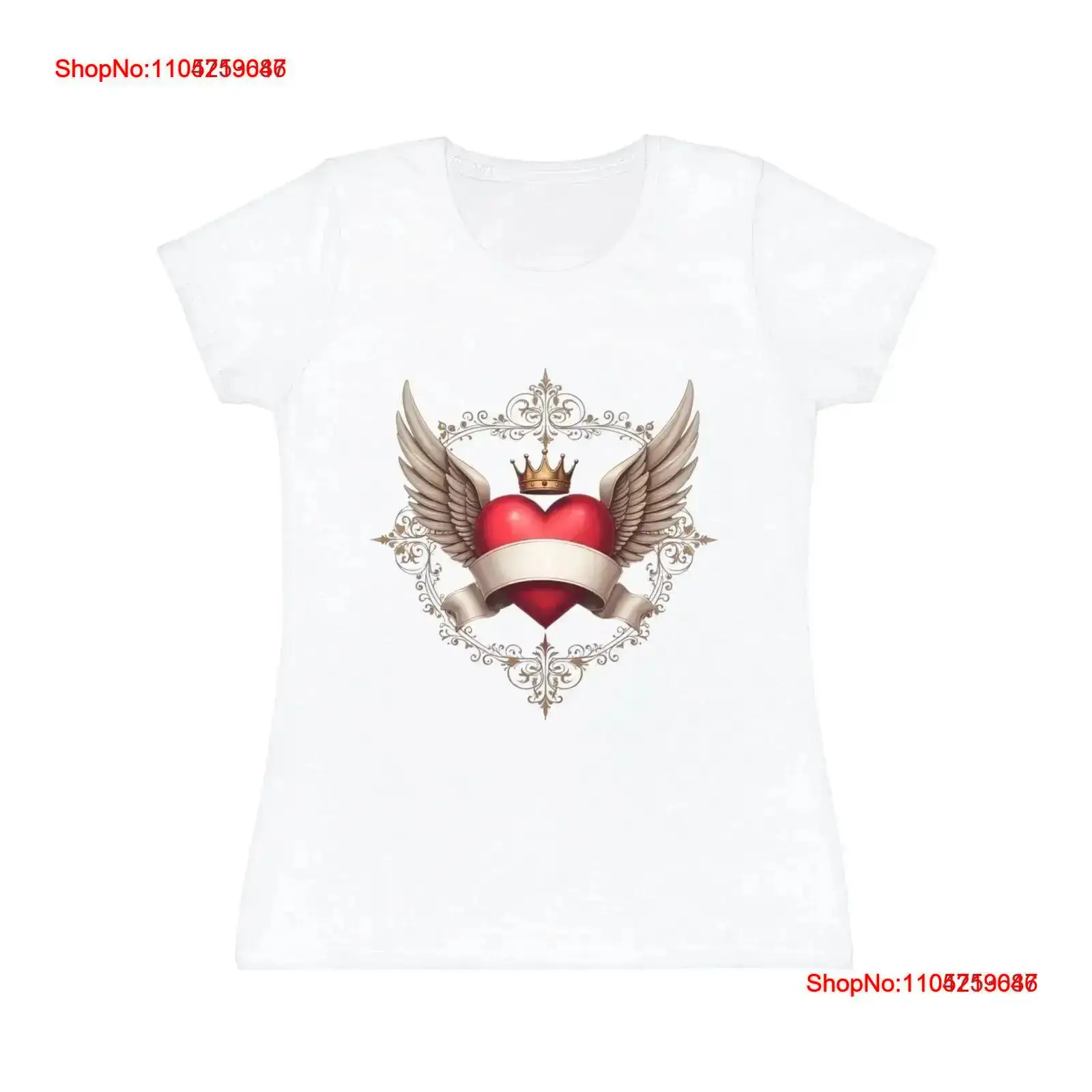 Streetwear Brand Heart - Футболка для женщин с сердцем и