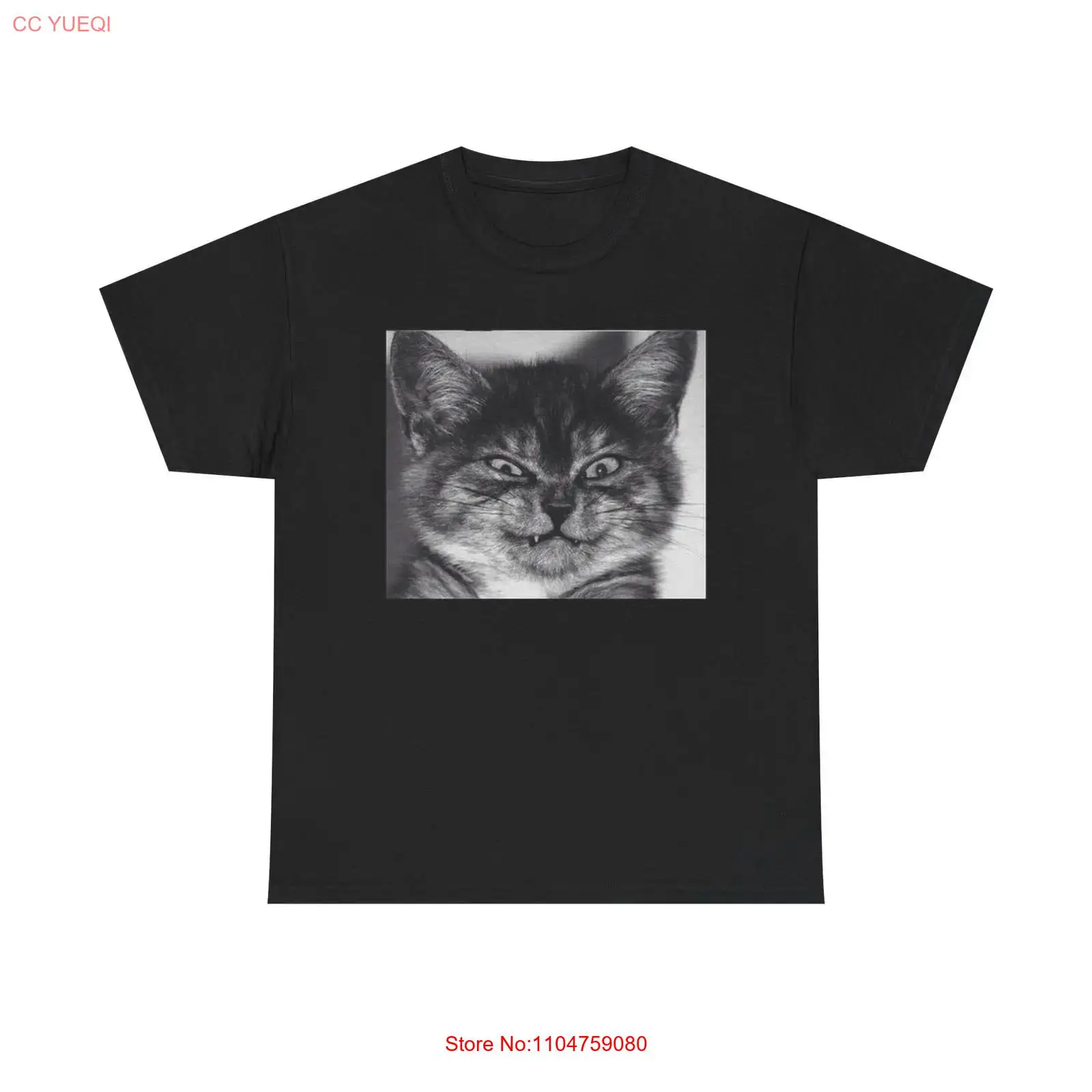 Streetwear Brand Cat - Футболка с забавным кошачьим принтом, НОВАЯ,