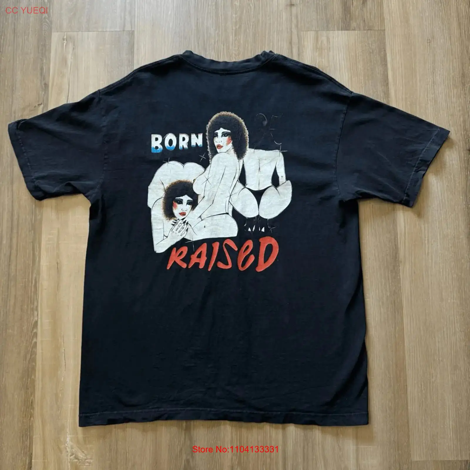 Streetwear Brand Los Angeles - Футболка Born x Raised Brand Aqua