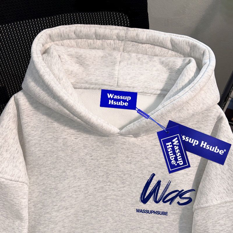 Streetwear Brand Popular - Популярная толстовка с капюшоном с буквенным