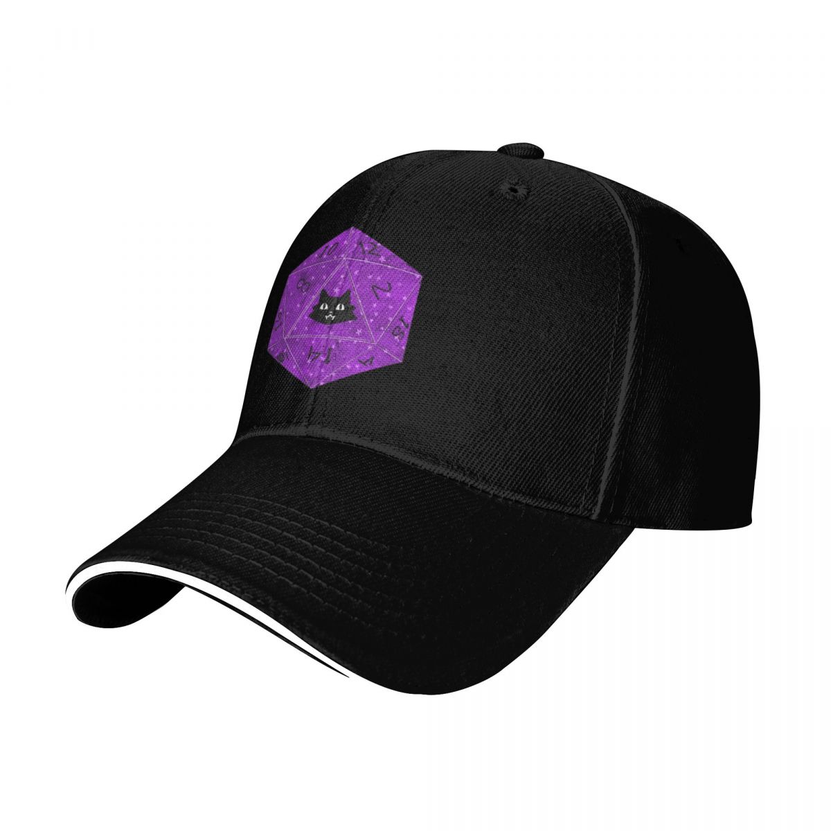 Бейсбольная кепка D20 Black Ca – обзор и цена Streetwear Brand Cat