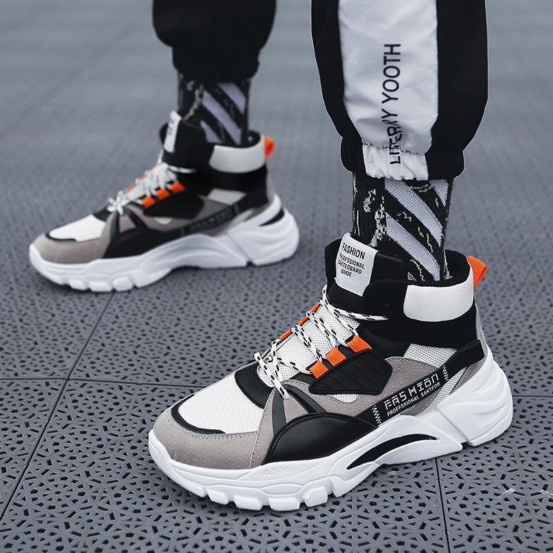 Кроссовки Hightop мужские, спо – обзор и цена Streetwear Brand From China