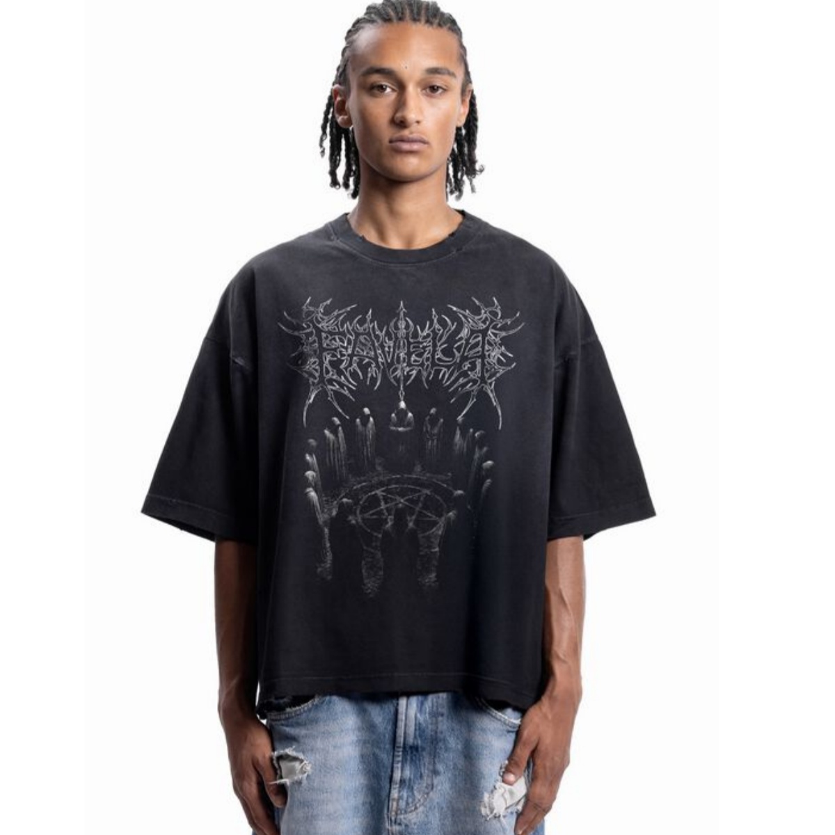 Футболка с принтом Sacred Hear – обзор и цена Streetwear Brand Heart